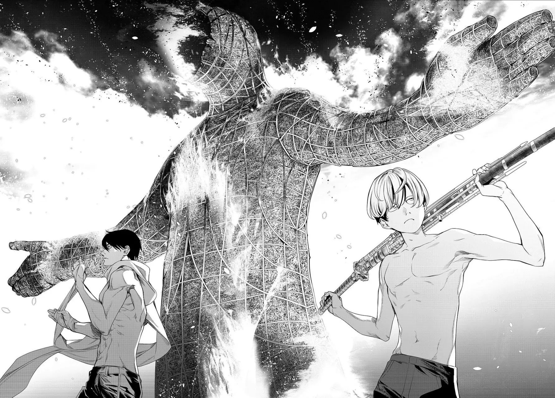 Kaijin Fugeki Capitulo 26: Es mejor guardar los comentarios hirientes y los recuerdos dolorosos. página 17