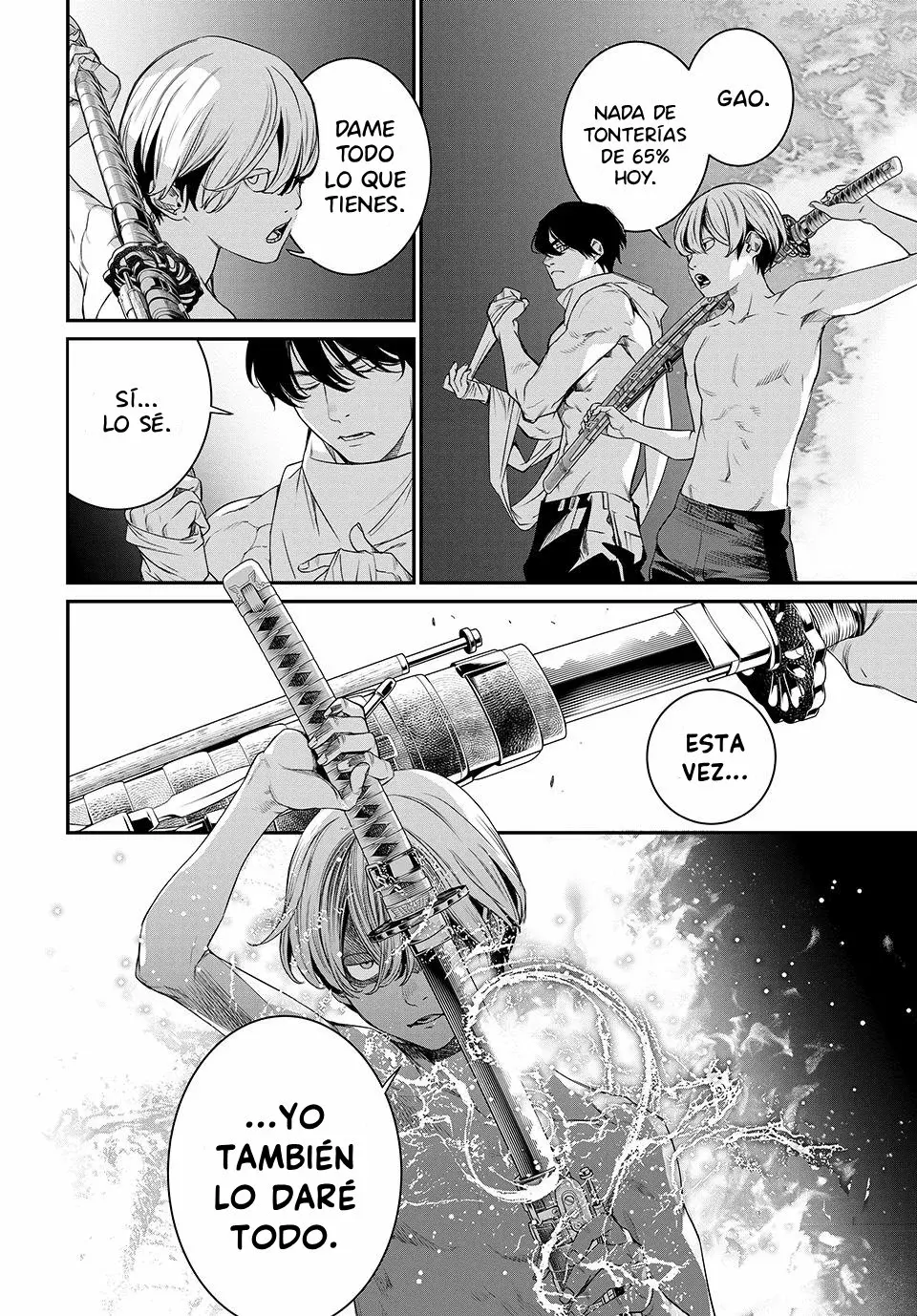 Kaijin Fugeki Capitulo 26: Es mejor guardar los comentarios hirientes y los recuerdos dolorosos. página 18