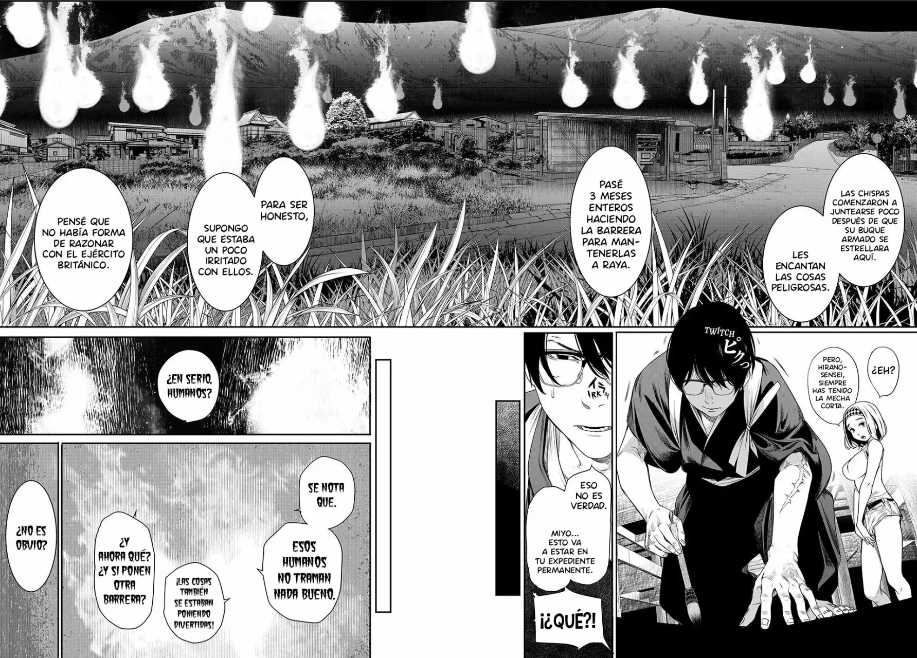 Kaijin Fugeki Capitulo 26: Es mejor guardar los comentarios hirientes y los recuerdos dolorosos. página 5