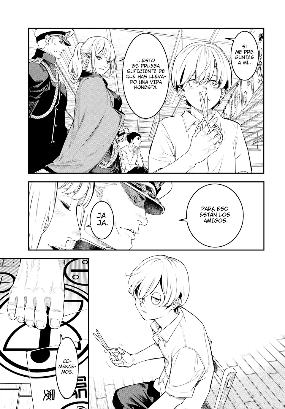 Kaijin Fugeki Capitulo 3: | Hay una membrana invisible. página 10