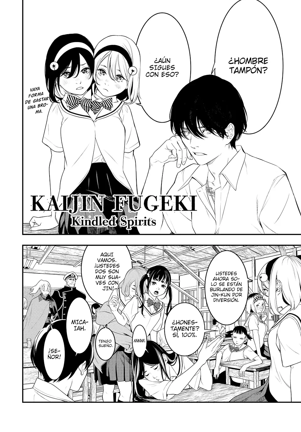 Kaijin Fugeki Capitulo 3: | Hay una membrana invisible. página 3
