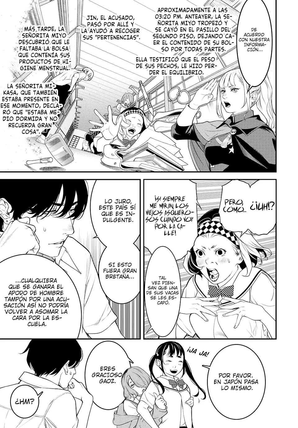 Kaijin Fugeki Capitulo 3: | Hay una membrana invisible. página 4