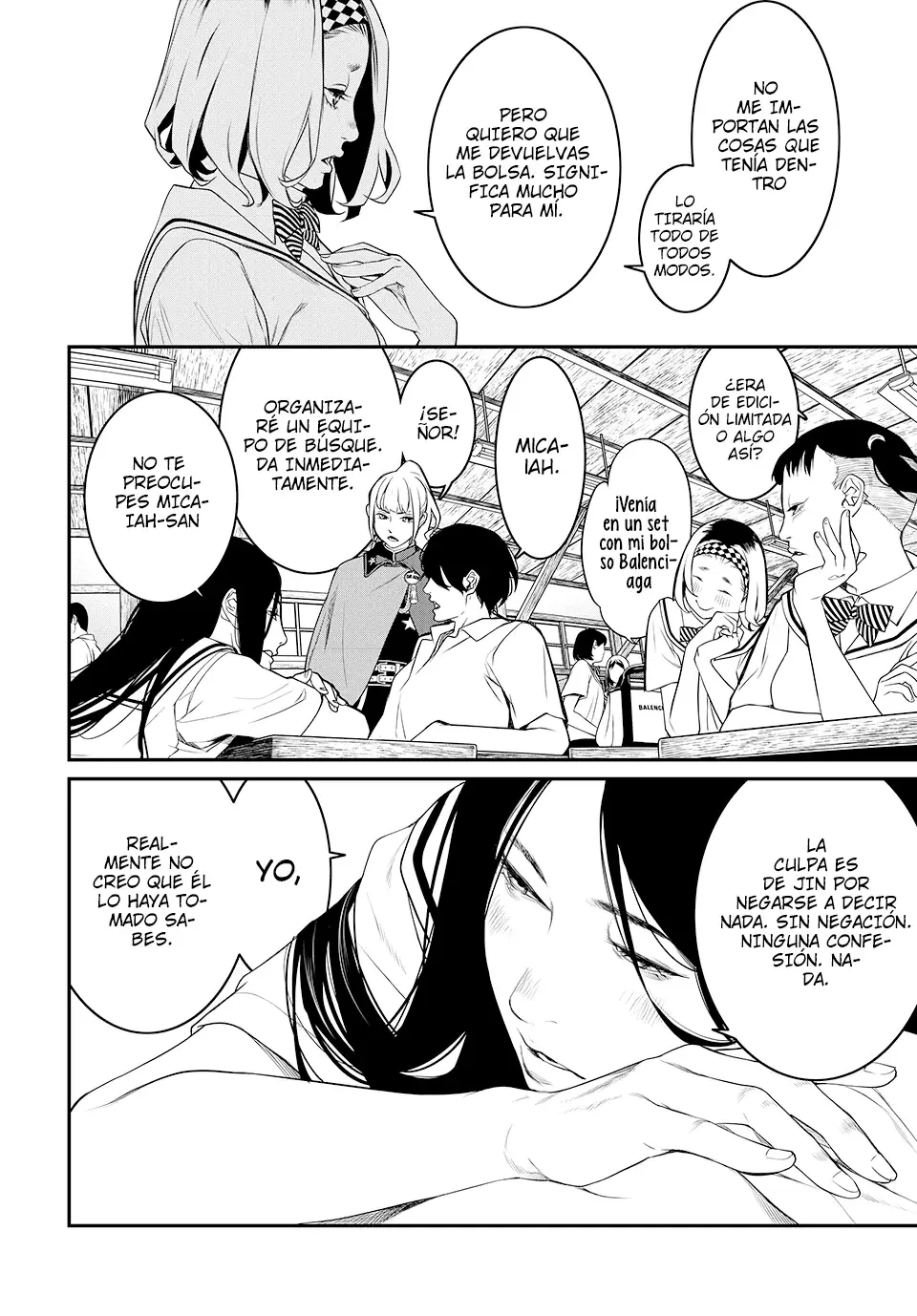 Kaijin Fugeki Capitulo 3: | Hay una membrana invisible. página 5