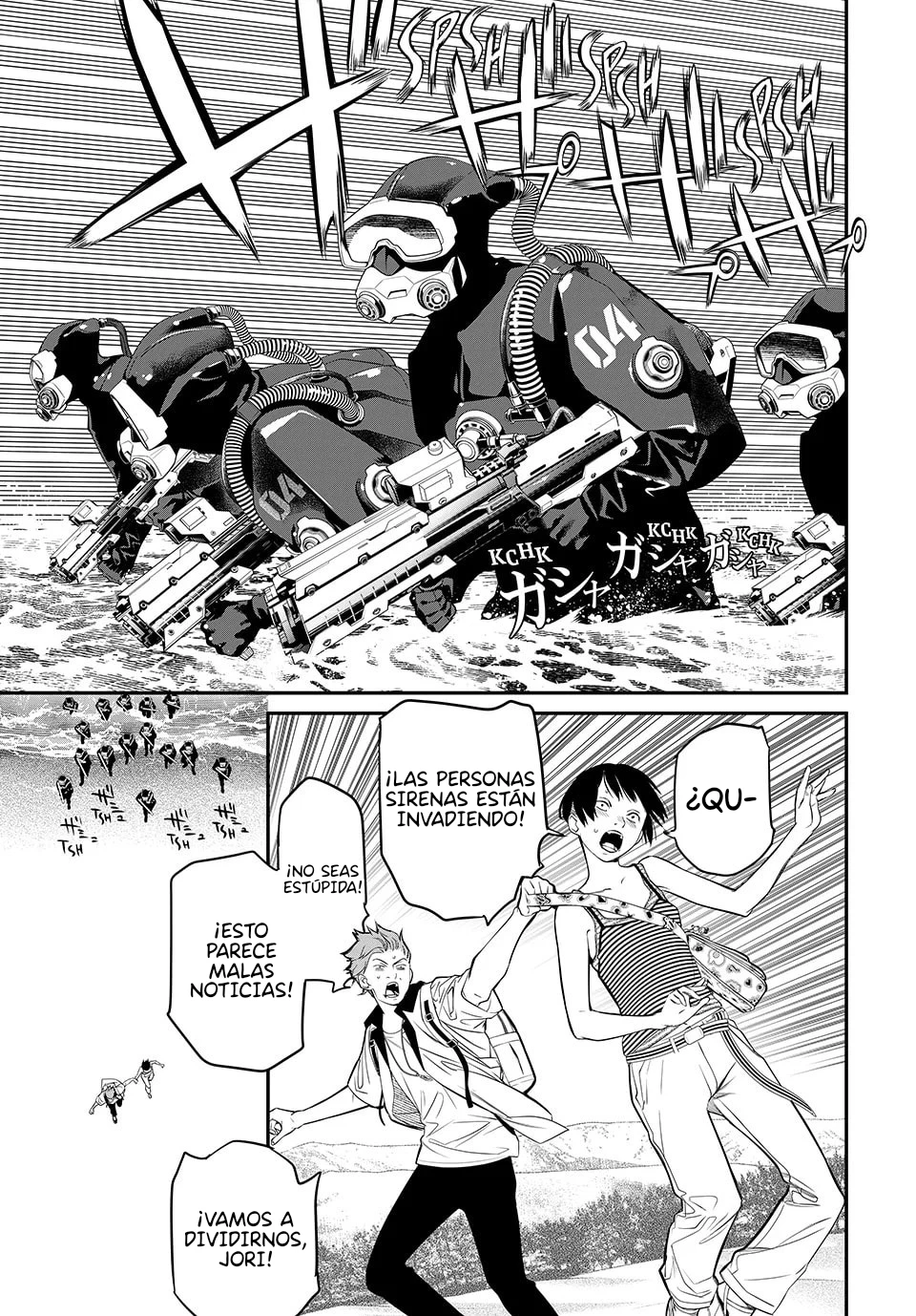 Kaijin Fugeki Capitulo 36 página 9