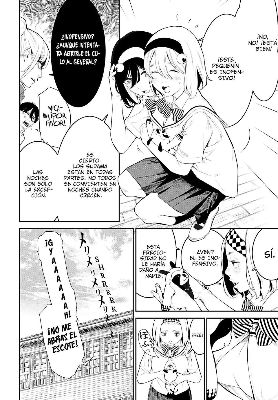 Kaijin Fugeki Capitulo 4: | ¿Y qué crees que sabemos del mundo? página 17