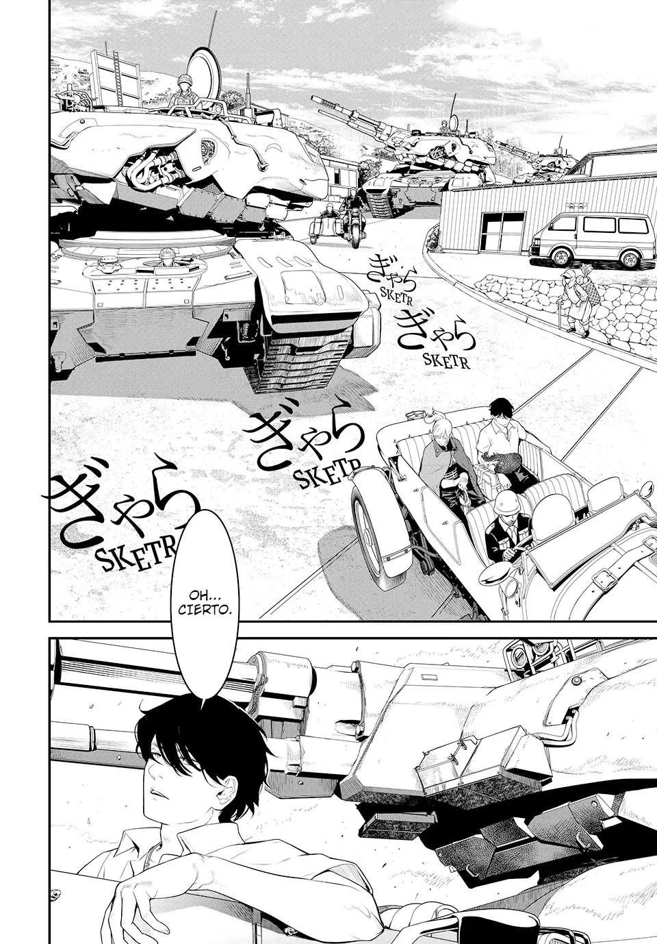 Kaijin Fugeki Capitulo 4: | ¿Y qué crees que sabemos del mundo? página 3
