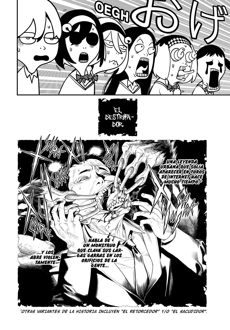 Kaijin Fugeki Capitulo 4: | ¿Y qué crees que sabemos del mundo? página 30
