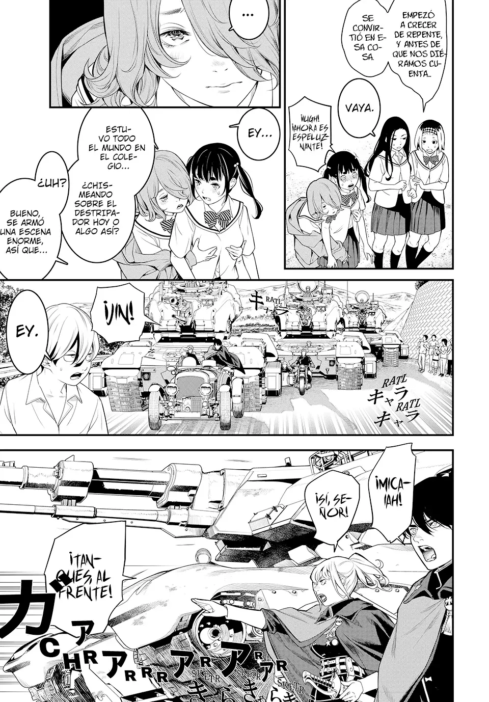 Kaijin Fugeki Capitulo 4: | ¿Y qué crees que sabemos del mundo? página 31