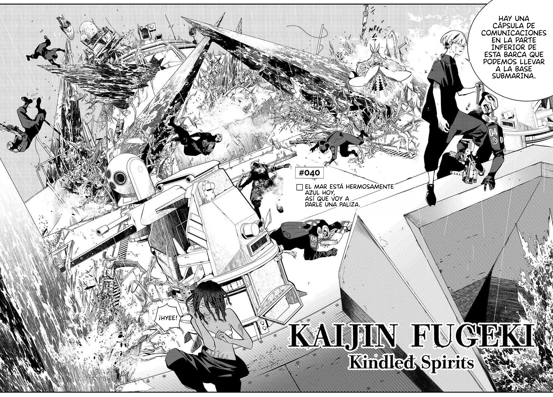 Kaijin Fugeki Capitulo 40 página 4