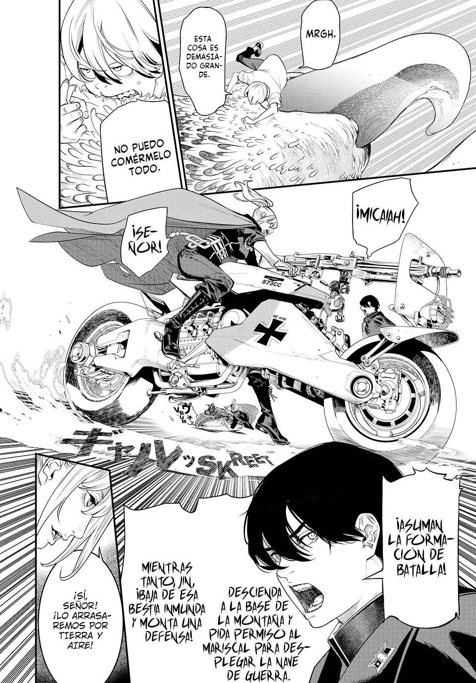 Kaijin Fugeki Capitulo 5: | Las palabras son poderosas. página 11