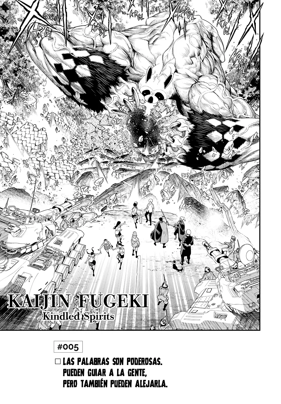 Kaijin Fugeki Capitulo 5: | Las palabras son poderosas. página 2