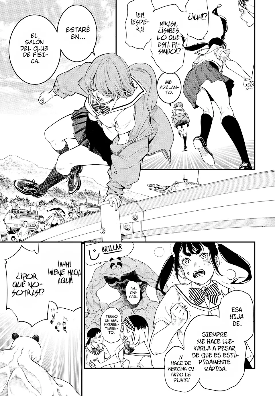 Kaijin Fugeki Capitulo 5: | Las palabras son poderosas. página 6