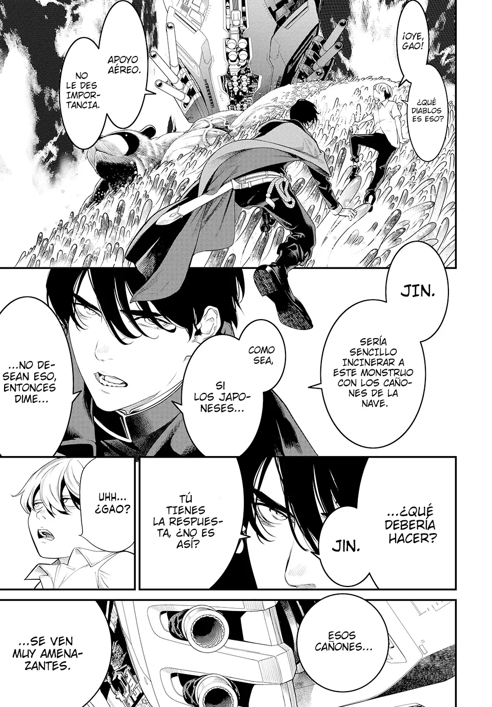 Kaijin Fugeki Capitulo 6: | Toda elección excluye otras posibilidades. página 6