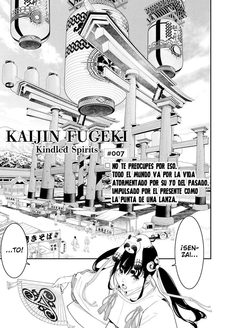 Kaijin Fugeki Capitulo 7: | No te preocupes por eso. página 3