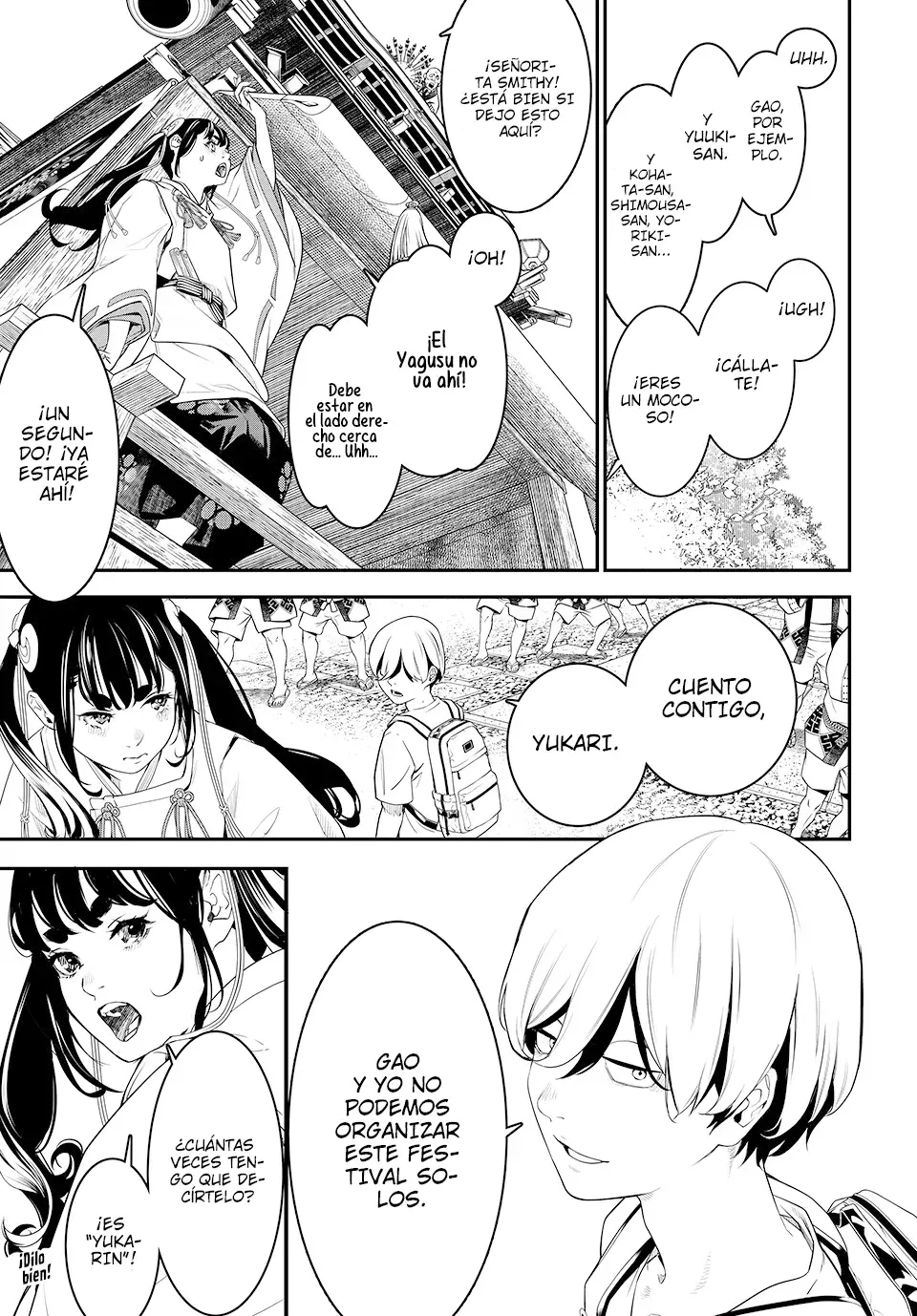 Kaijin Fugeki Capitulo 7: | No te preocupes por eso. página 8