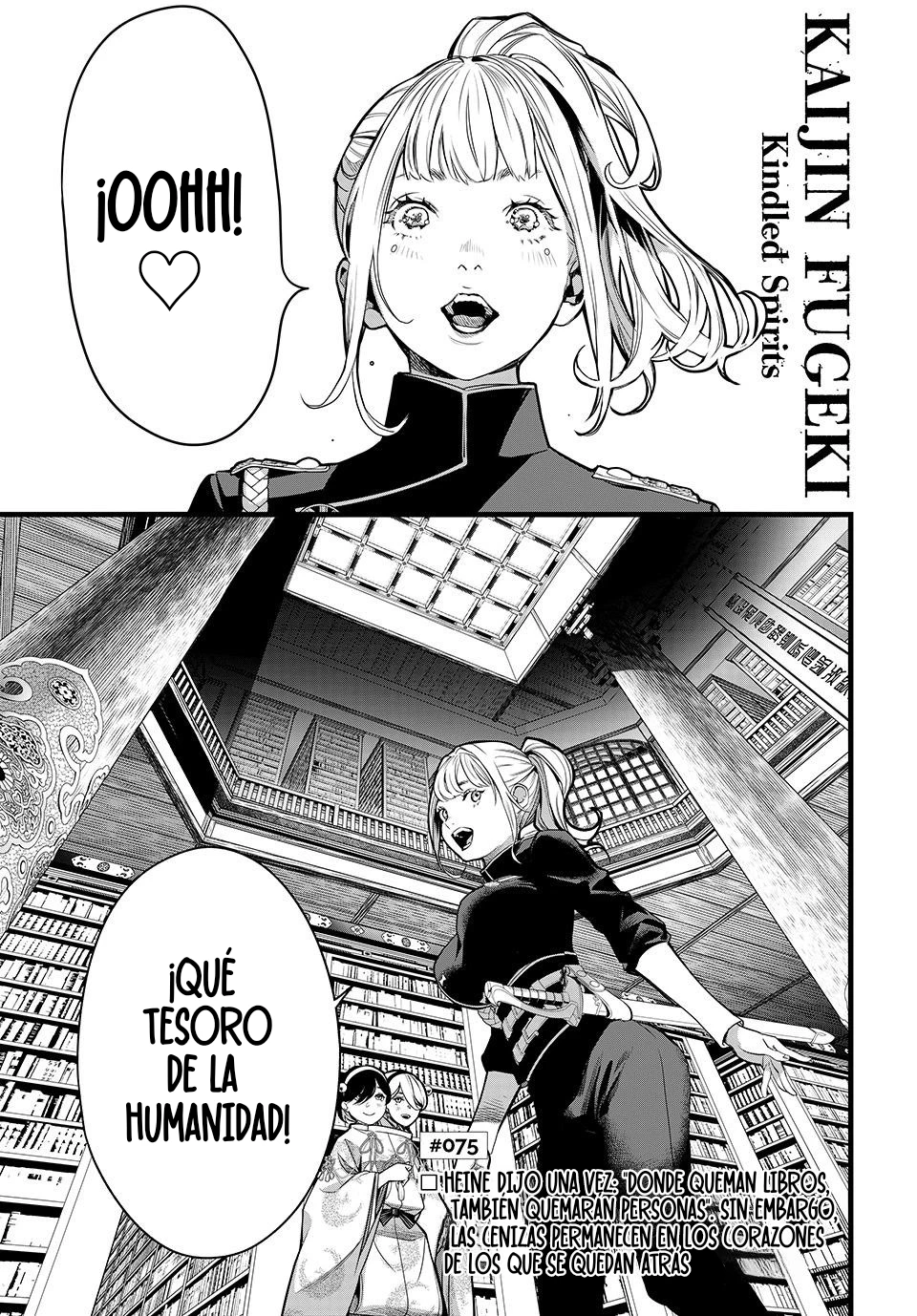 Kaijin Fugeki Capitulo 75 página 2