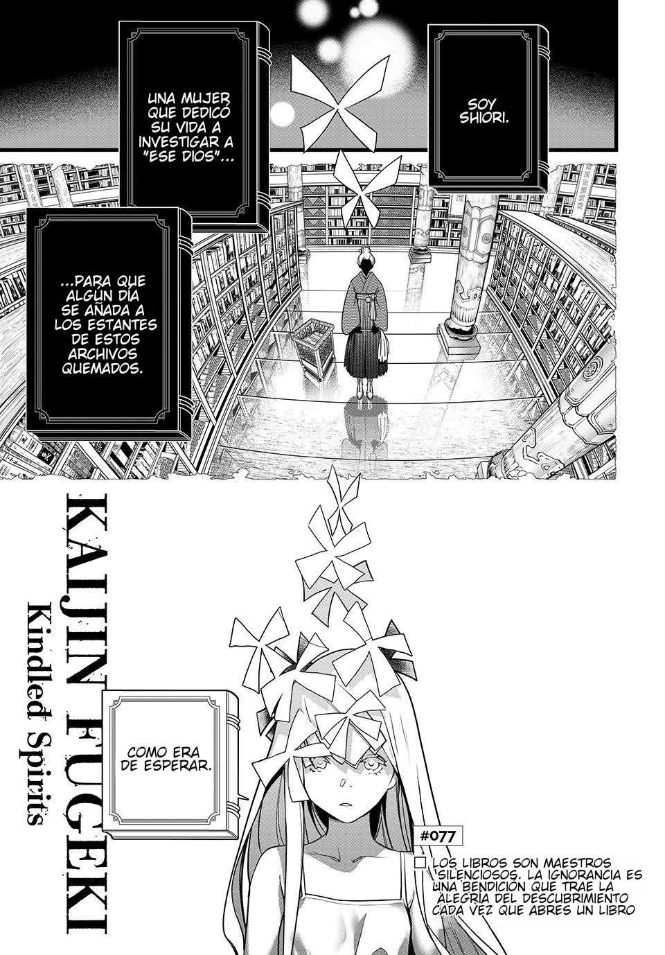 Kaijin Fugeki Capitulo 77 página 2