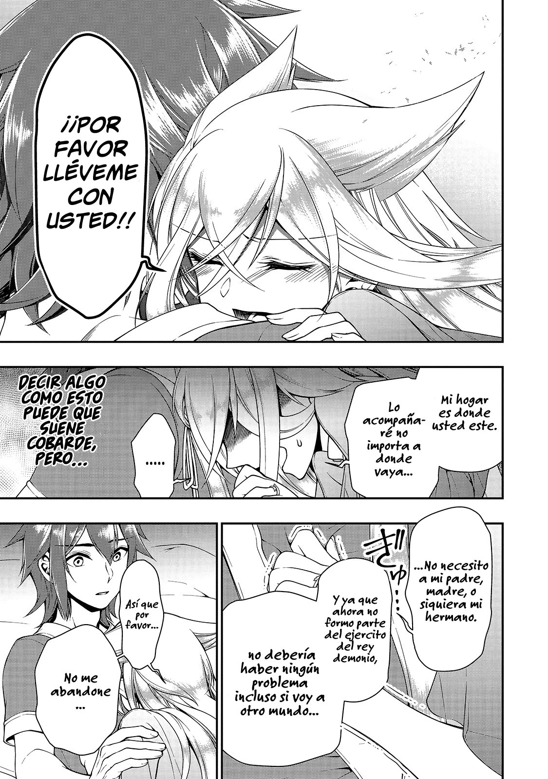 Lv2 kara Cheat datta Moto Yuusha Kouho no Mattari Isekai Life Capitulo 14: Adiós. página 4