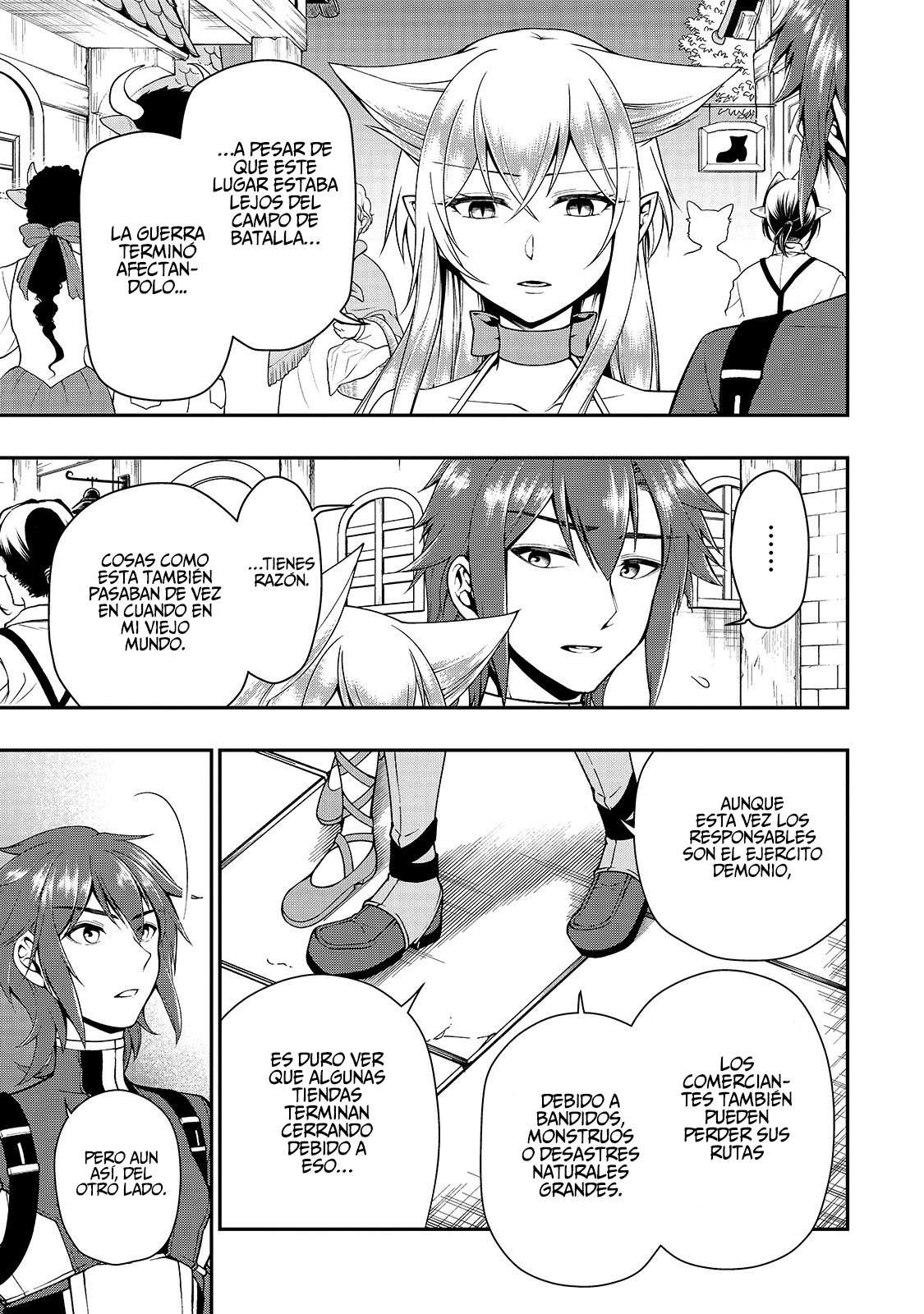 Lv2 kara Cheat datta Moto Yuusha Kouho no Mattari Isekai Life Capitulo 17: El Rey de los Demonios página 14