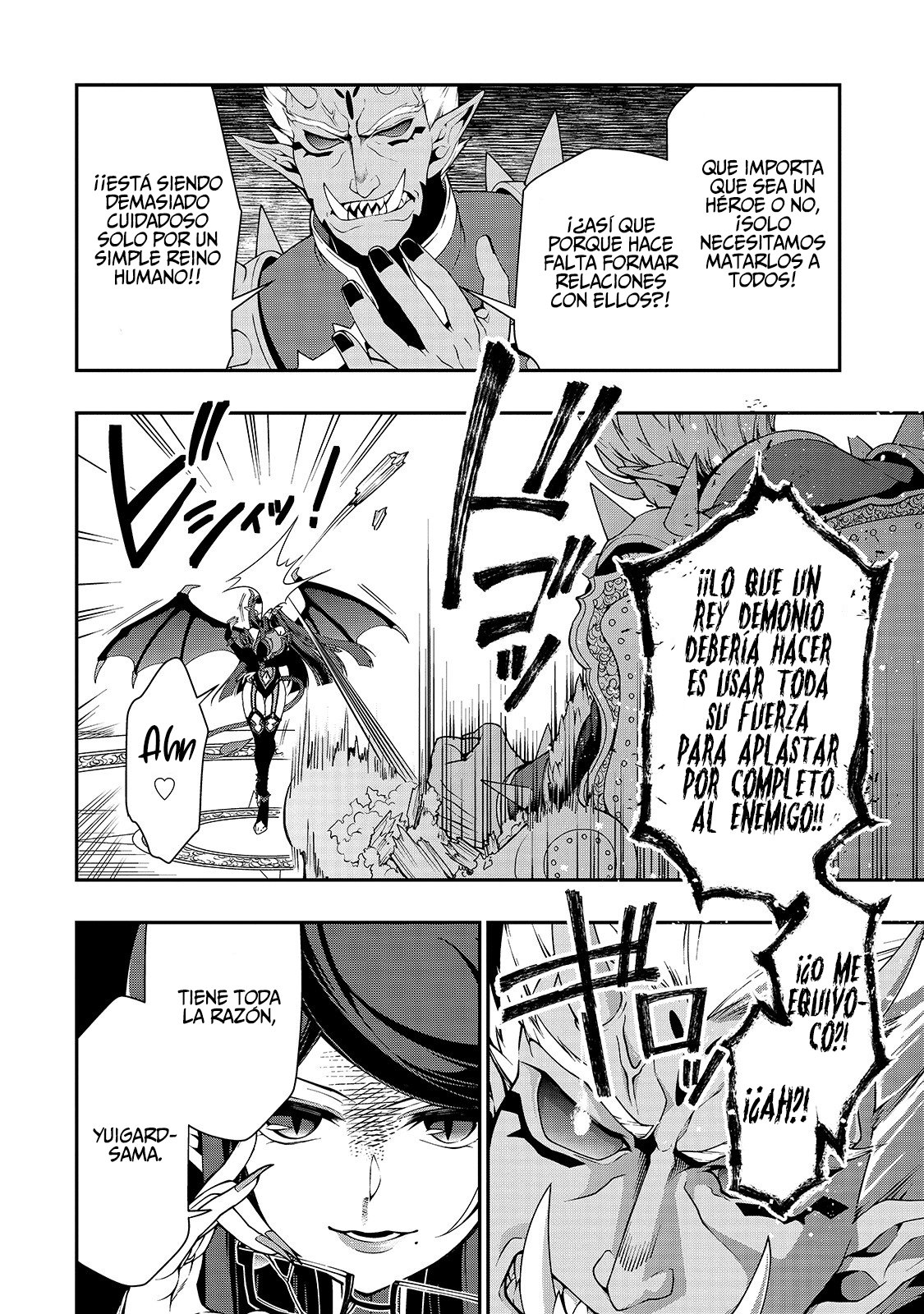 Lv2 kara Cheat datta Moto Yuusha Kouho no Mattari Isekai Life Capitulo 17: El Rey de los Demonios página 7
