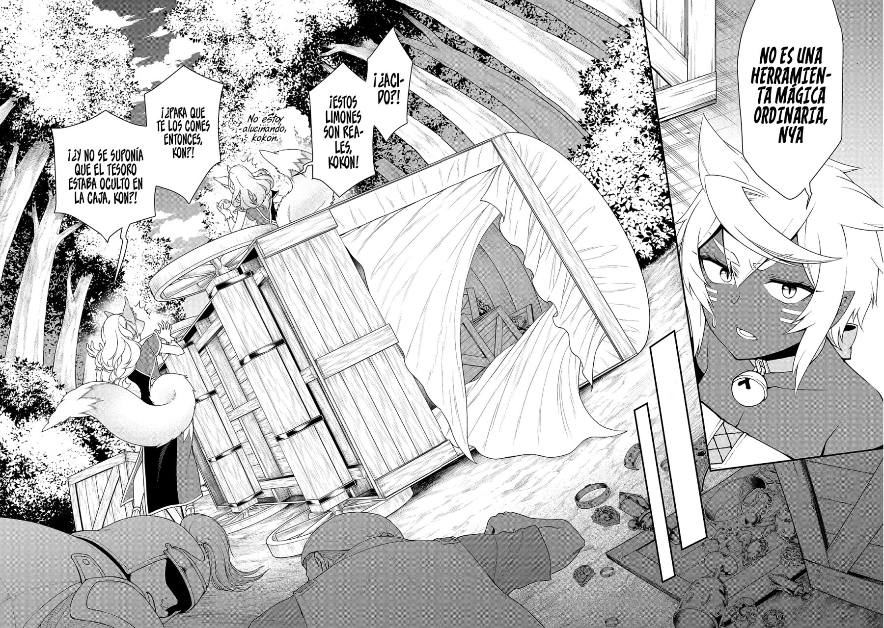 Lv2 kara Cheat datta Moto Yuusha Kouho no Mattari Isekai Life Capitulo 28: Las hermanas zorro demoníacas. página 28
