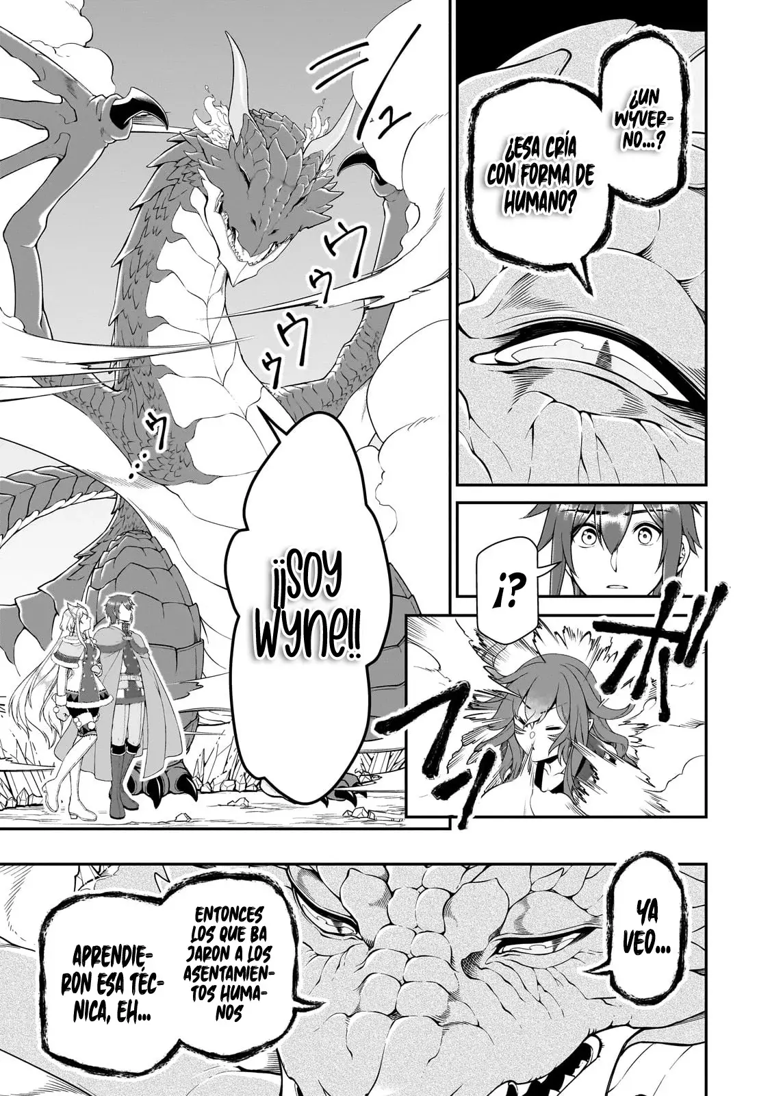 Lv2 kara Cheat datta Moto Yuusha Kouho no Mattari Isekai Life Capitulo 48: El Hogar de los Wyvernos. página 17