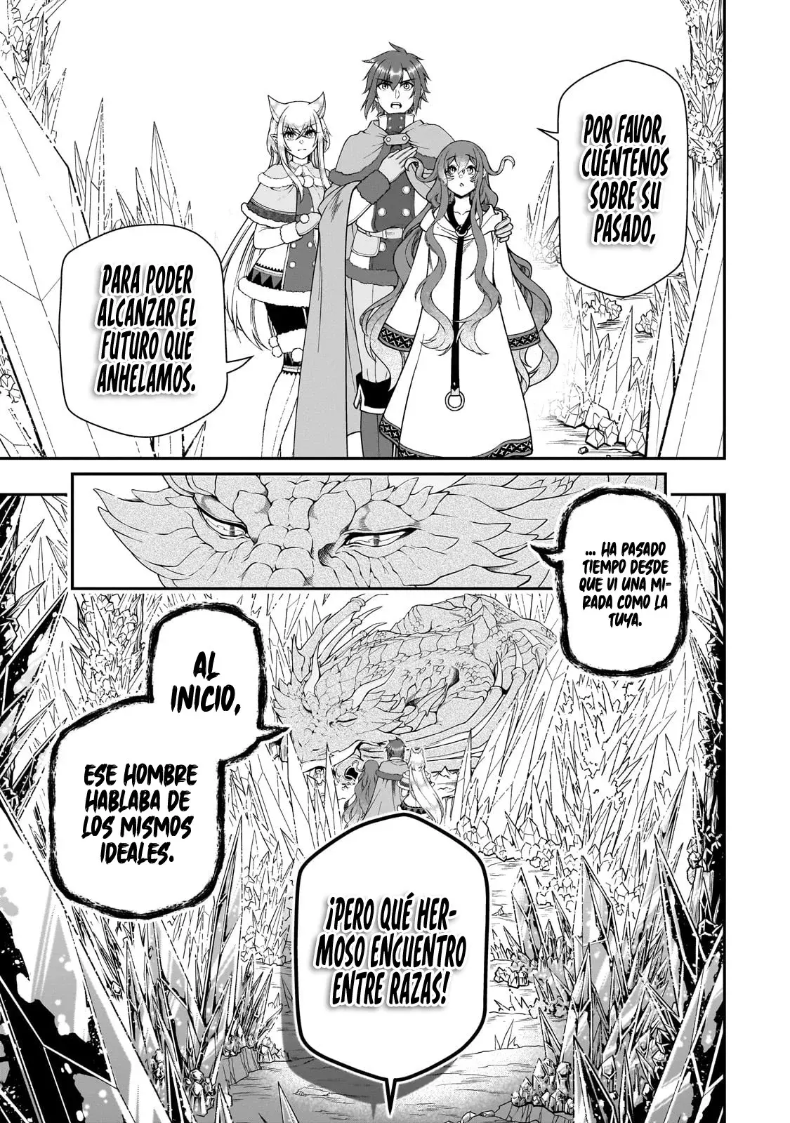 Lv2 kara Cheat datta Moto Yuusha Kouho no Mattari Isekai Life Capitulo 49: Los Tres Djinss del Mundo Oscuro. página 23