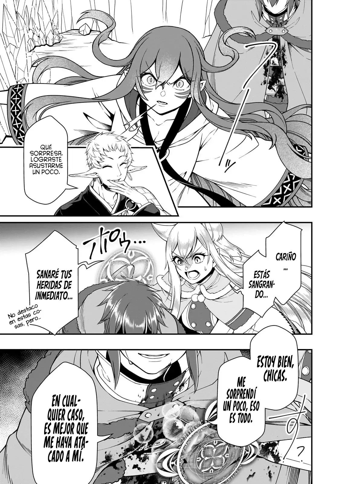 Lv2 kara Cheat datta Moto Yuusha Kouho no Mattari Isekai Life Capitulo 49: Los Tres Djinss del Mundo Oscuro. página 30