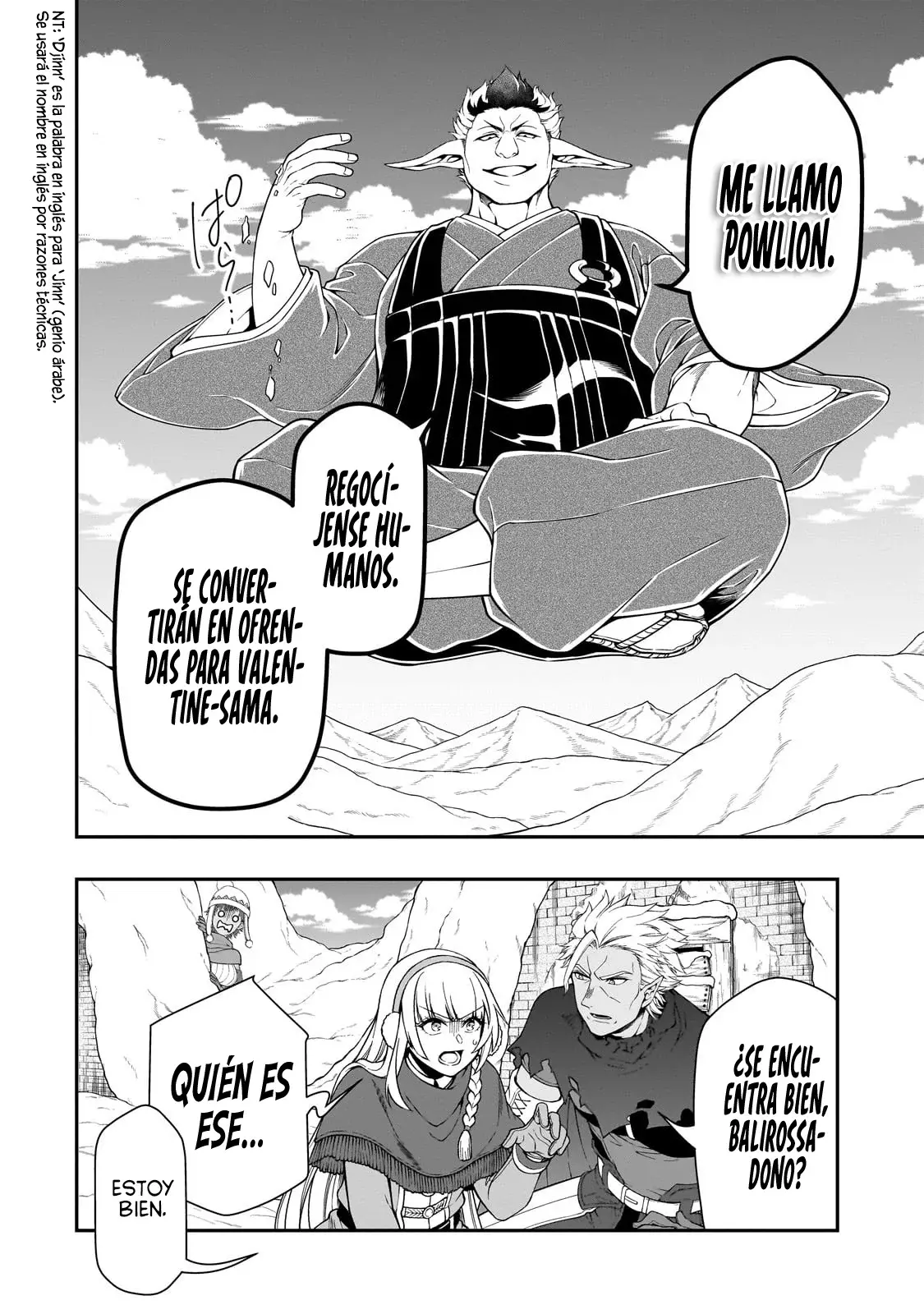 Lv2 kara Cheat datta Moto Yuusha Kouho no Mattari Isekai Life Capitulo 49: Los Tres Djinss del Mundo Oscuro. página 5
