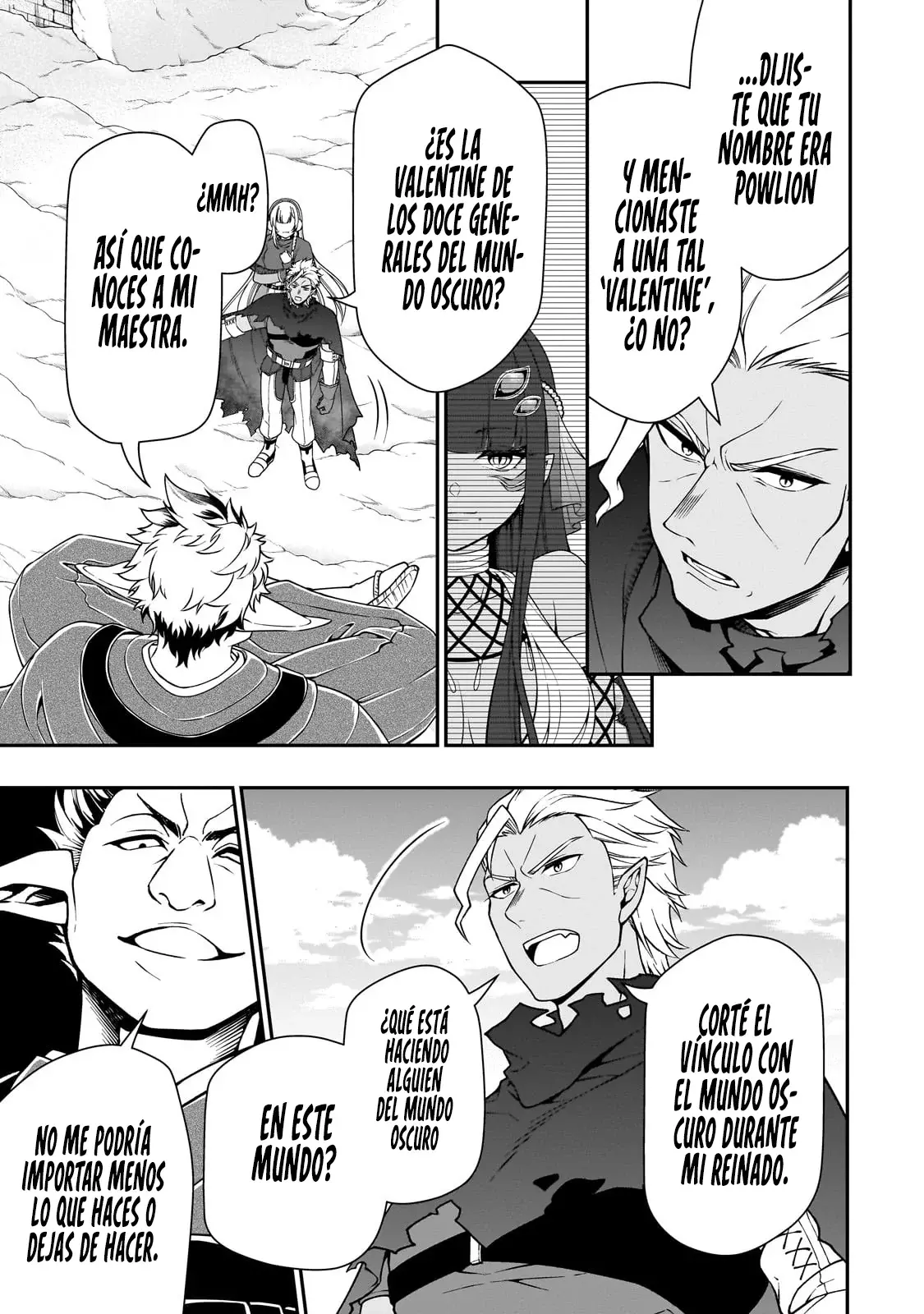 Lv2 kara Cheat datta Moto Yuusha Kouho no Mattari Isekai Life Capitulo 49: Los Tres Djinss del Mundo Oscuro. página 6