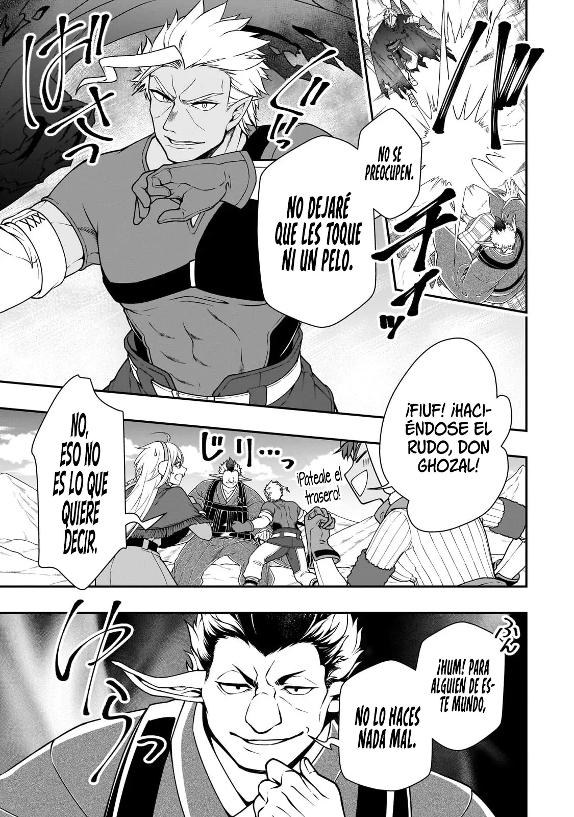 Lv2 kara Cheat datta Moto Yuusha Kouho no Mattari Isekai Life Capitulo 49: Los Tres Djinss del Mundo Oscuro. página 9