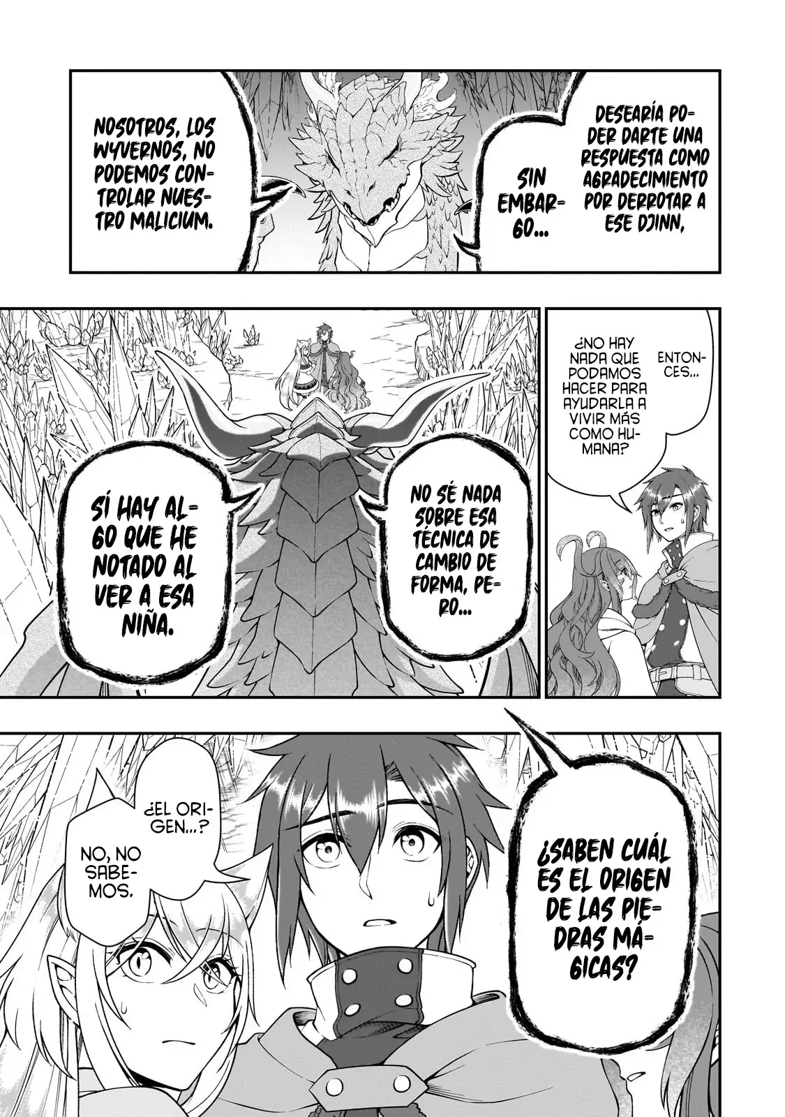 Lv2 kara Cheat datta Moto Yuusha Kouho no Mattari Isekai Life Capitulo 50: Piedras Mágicas y Maná. página 23