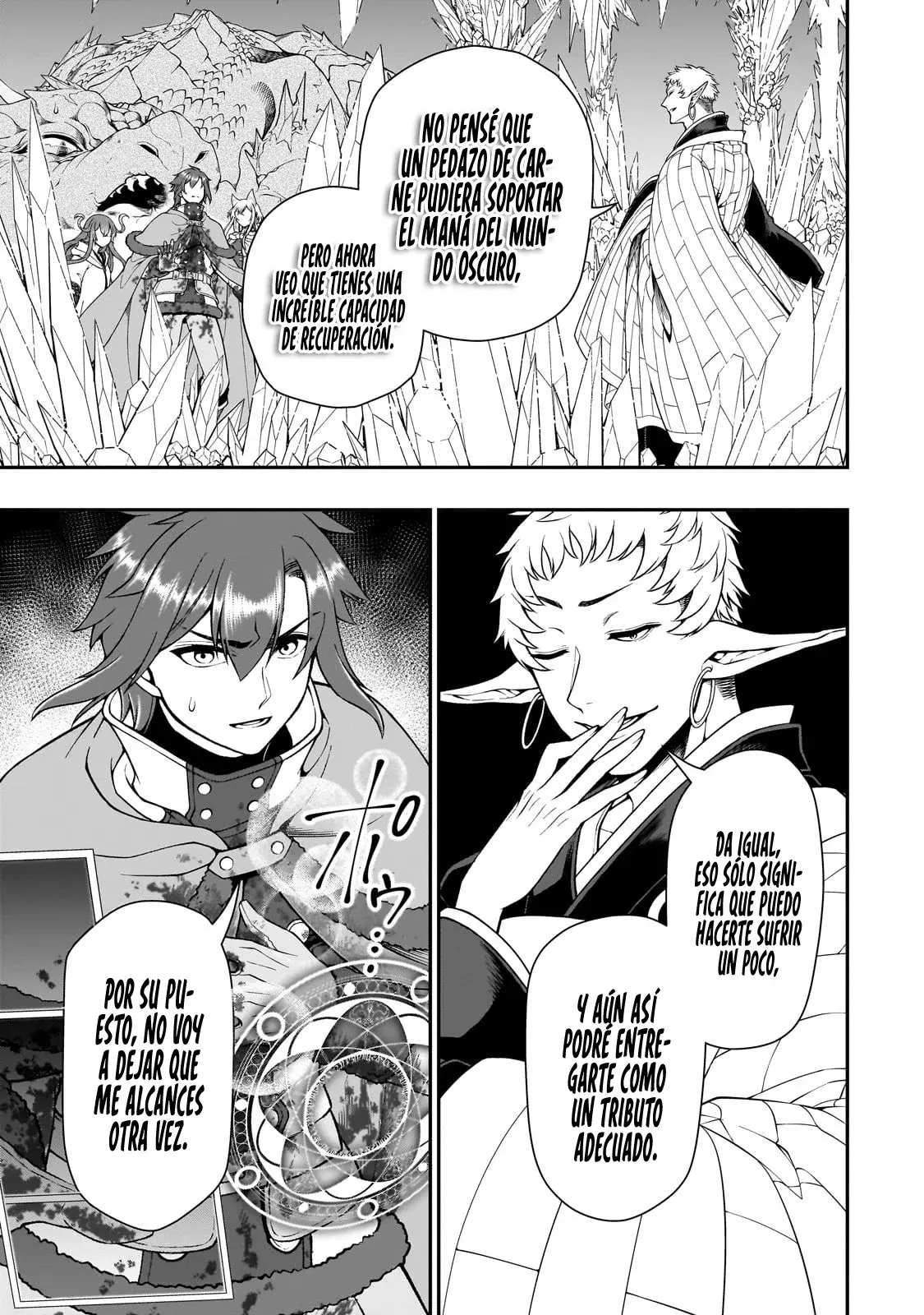 Lv2 kara Cheat datta Moto Yuusha Kouho no Mattari Isekai Life Capitulo 50: Piedras Mágicas y Maná. página 6
