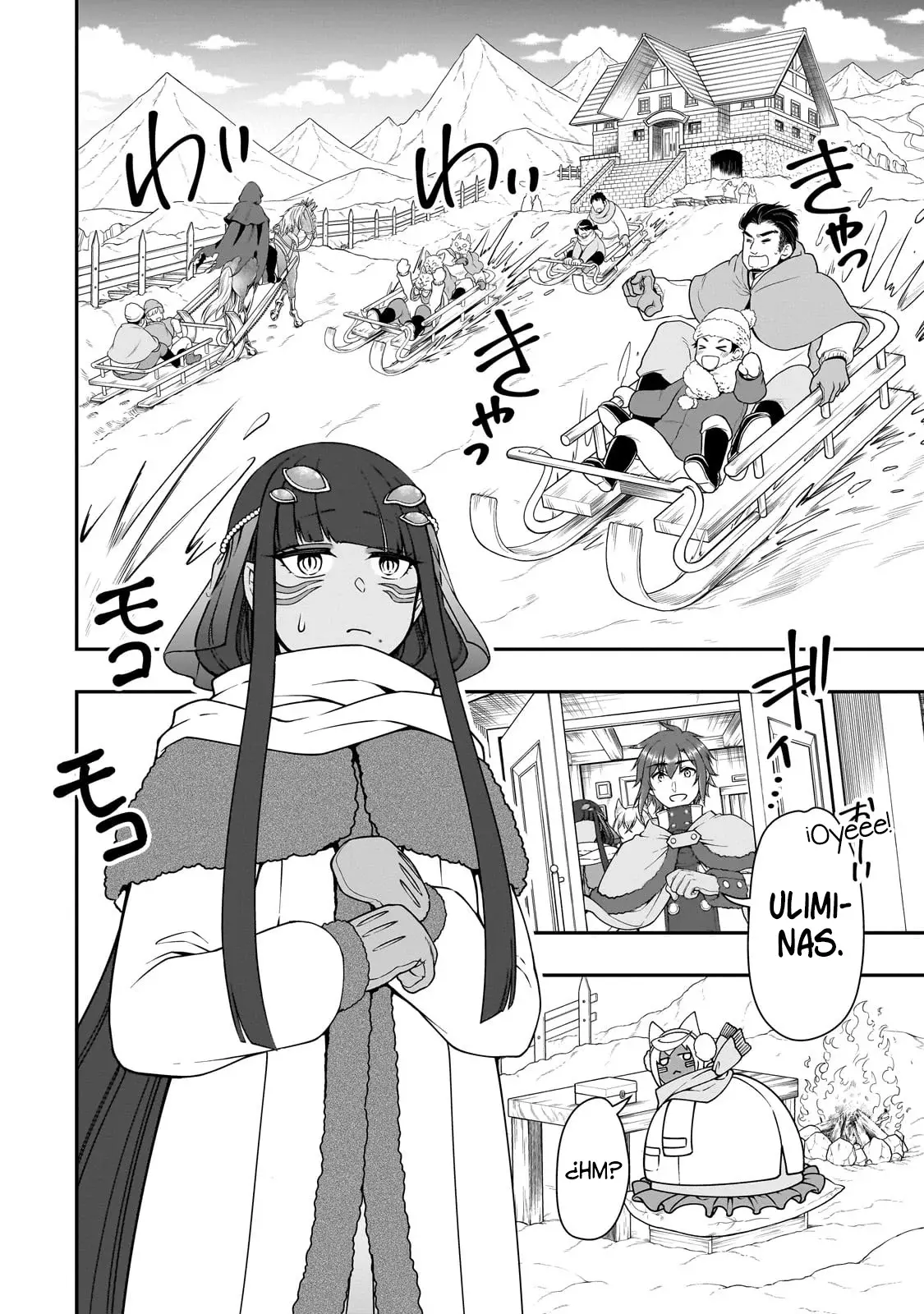 Lv2 kara Cheat datta Moto Yuusha Kouho no Mattari Isekai Life Capitulo 53: Jugando en la Nieve. página 11