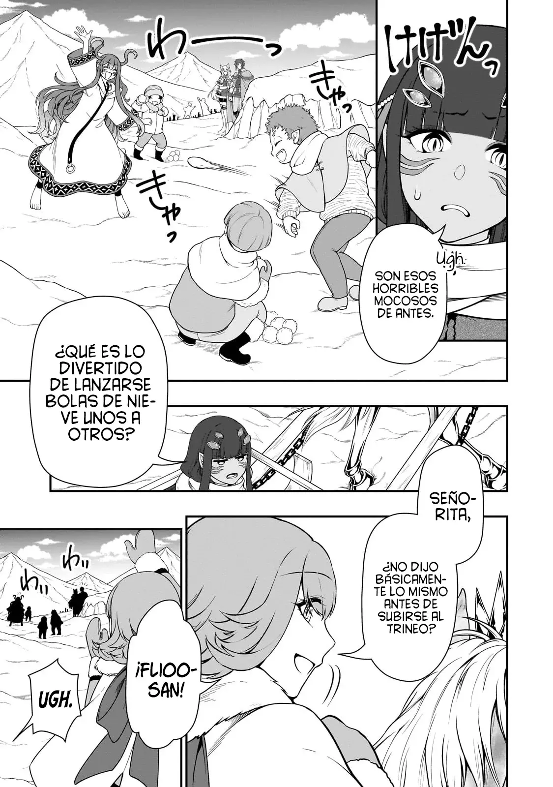 Lv2 kara Cheat datta Moto Yuusha Kouho no Mattari Isekai Life Capitulo 53: Jugando en la Nieve. página 16