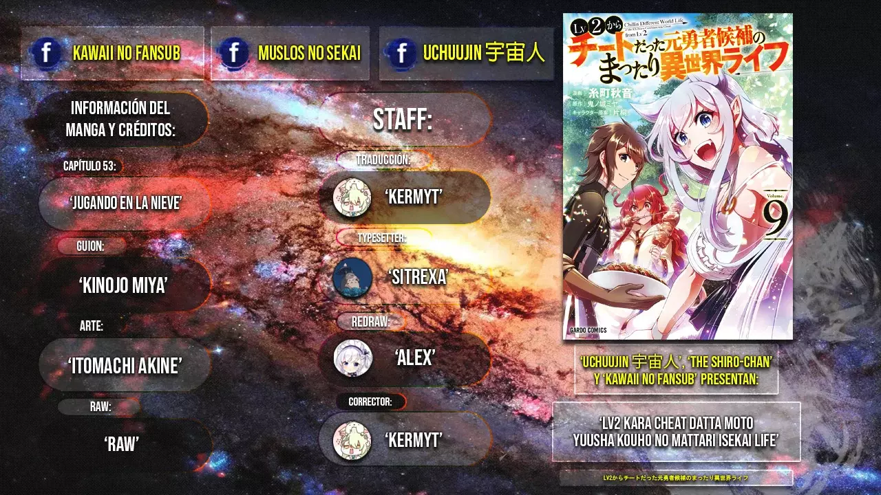 Lv2 kara Cheat datta Moto Yuusha Kouho no Mattari Isekai Life Capitulo 53: Jugando en la Nieve. página 2
