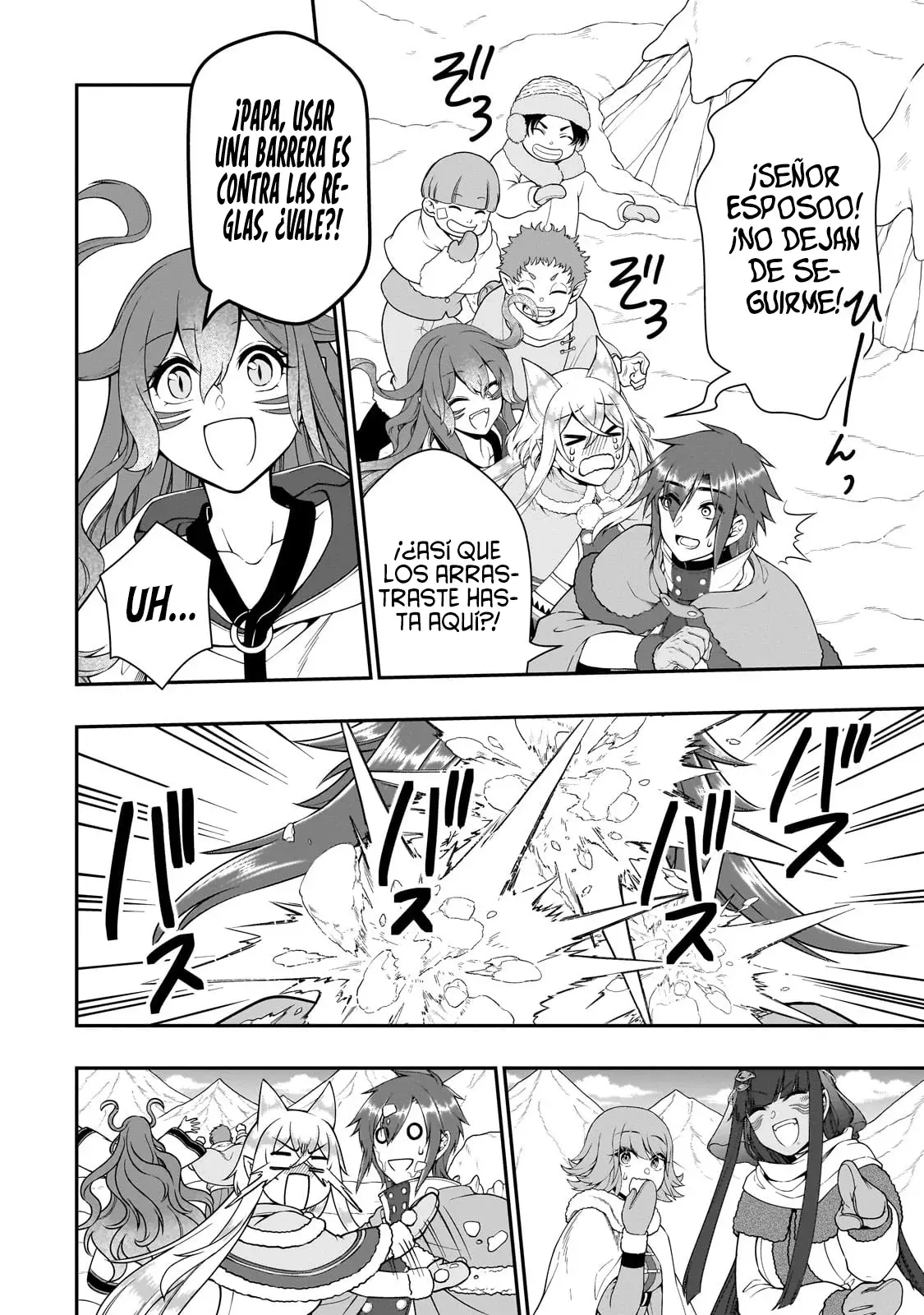 Lv2 kara Cheat datta Moto Yuusha Kouho no Mattari Isekai Life Capitulo 53: Jugando en la Nieve. página 21