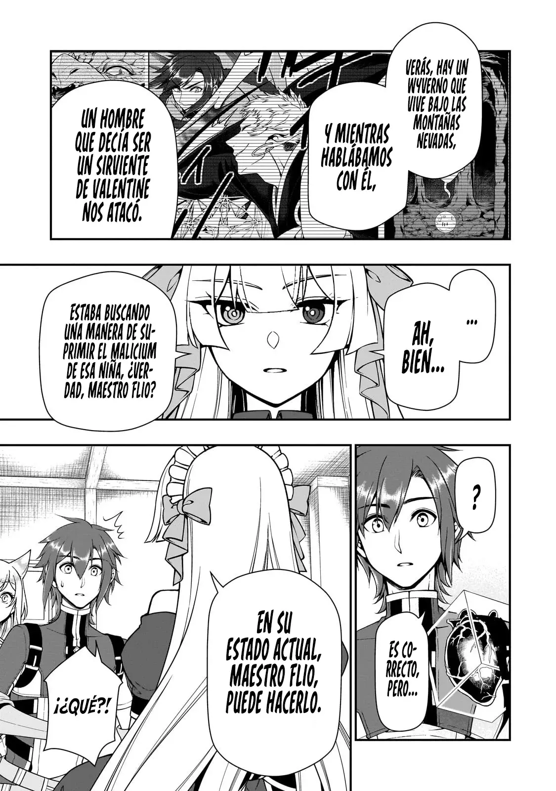 Lv2 kara Cheat datta Moto Yuusha Kouho no Mattari Isekai Life Capitulo 55: Magia Celestial. página 10