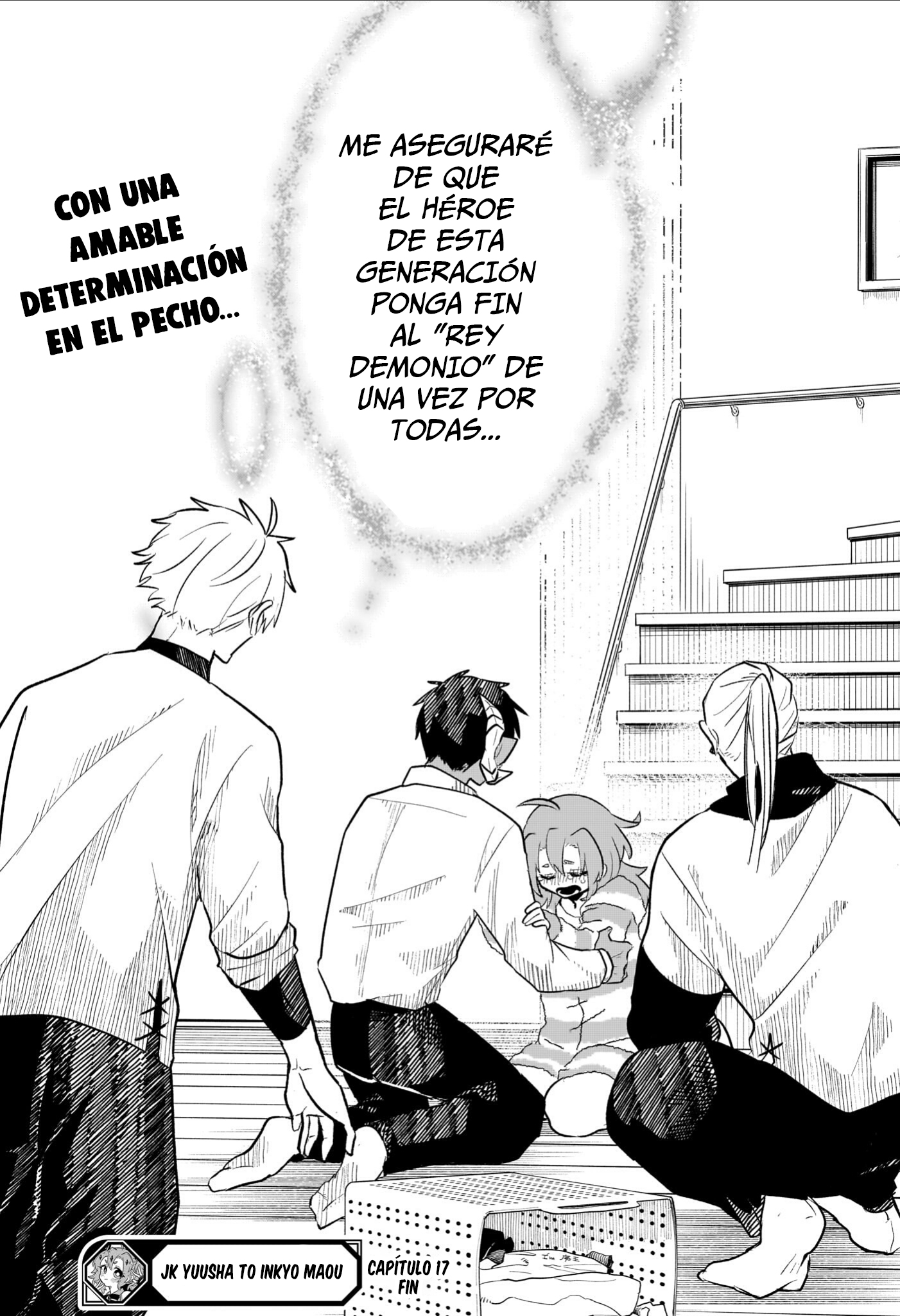 JK Yuusha to Inkyo Maou Capitulo 17 página 19