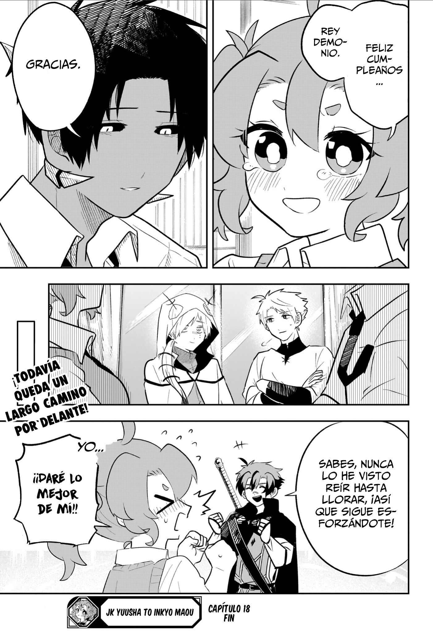 JK Yuusha to Inkyo Maou Capitulo 18 página 20