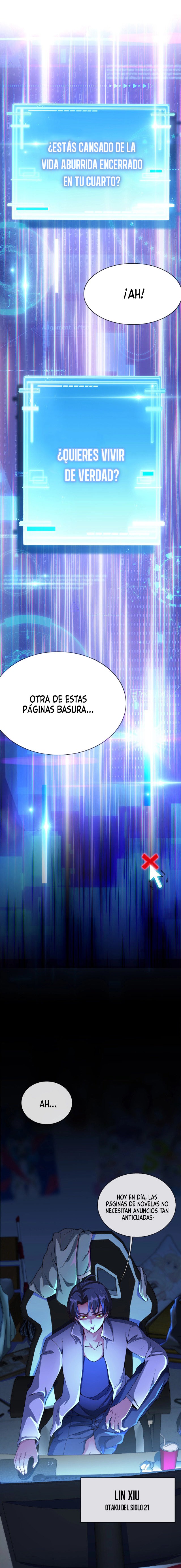 Sistema de Actualización Divina Capitulo 1: Sistema de Dios, ¡clic y a por ello! página 4