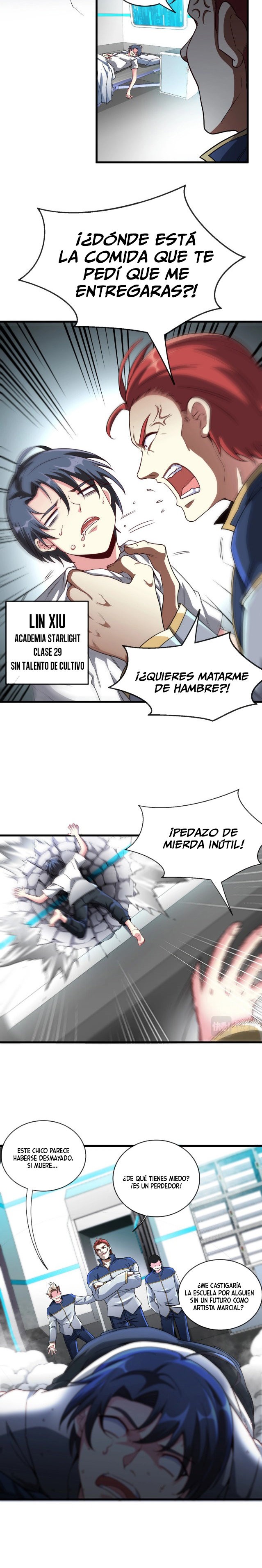 Sistema de Actualización Divina Capitulo 1: Sistema de Dios, ¡clic y a por ello! página 8