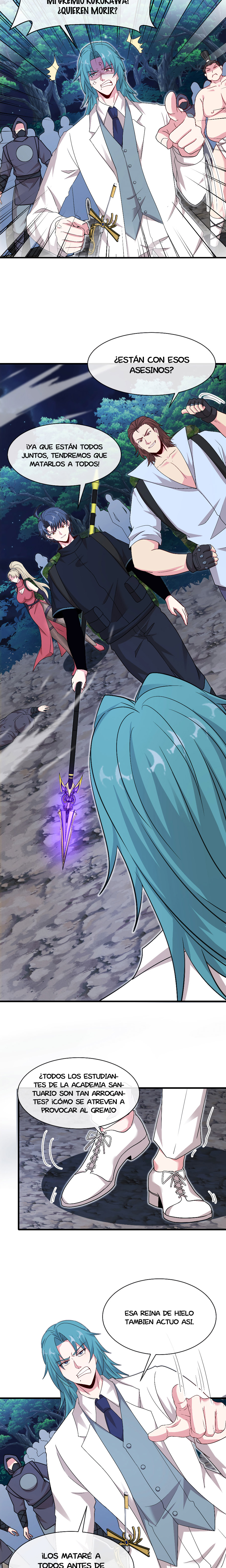 Sistema de Actualización Divina Capitulo 111.1 página 4