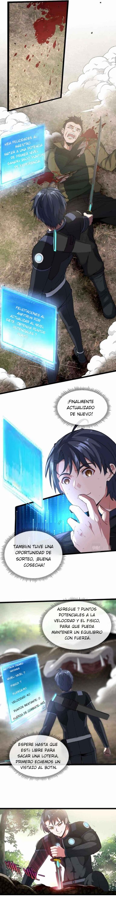 Sistema de Actualización Divina Capitulo 5 página 4