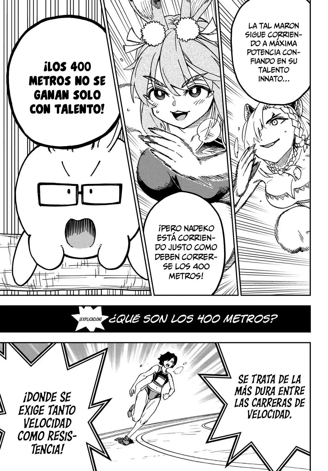 Atletismo en otro mundo Capitulo 1: Conejo vs. Puma (400 metros femenino) página 41