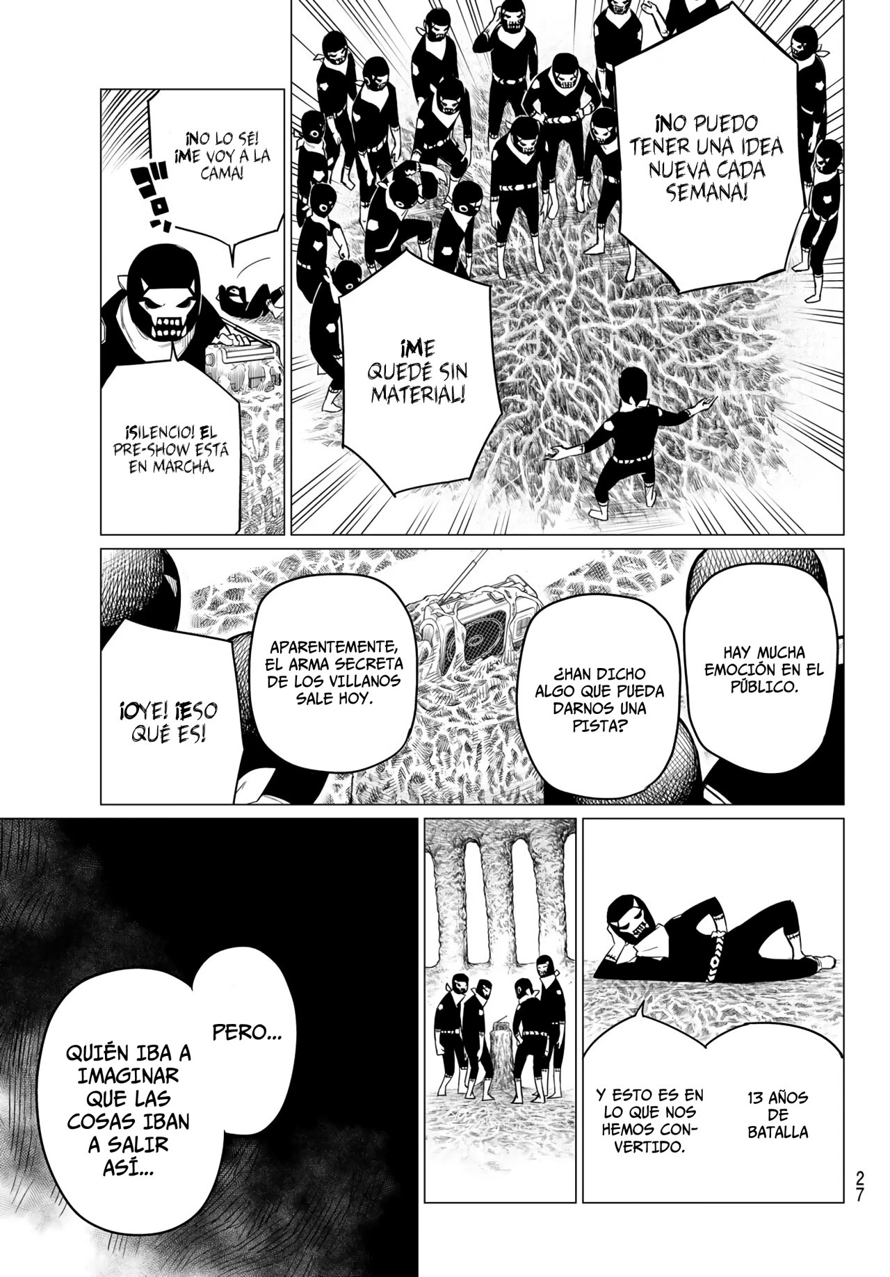 Sentai Daishikkaku Capitulo 1: Round 1000 página 12