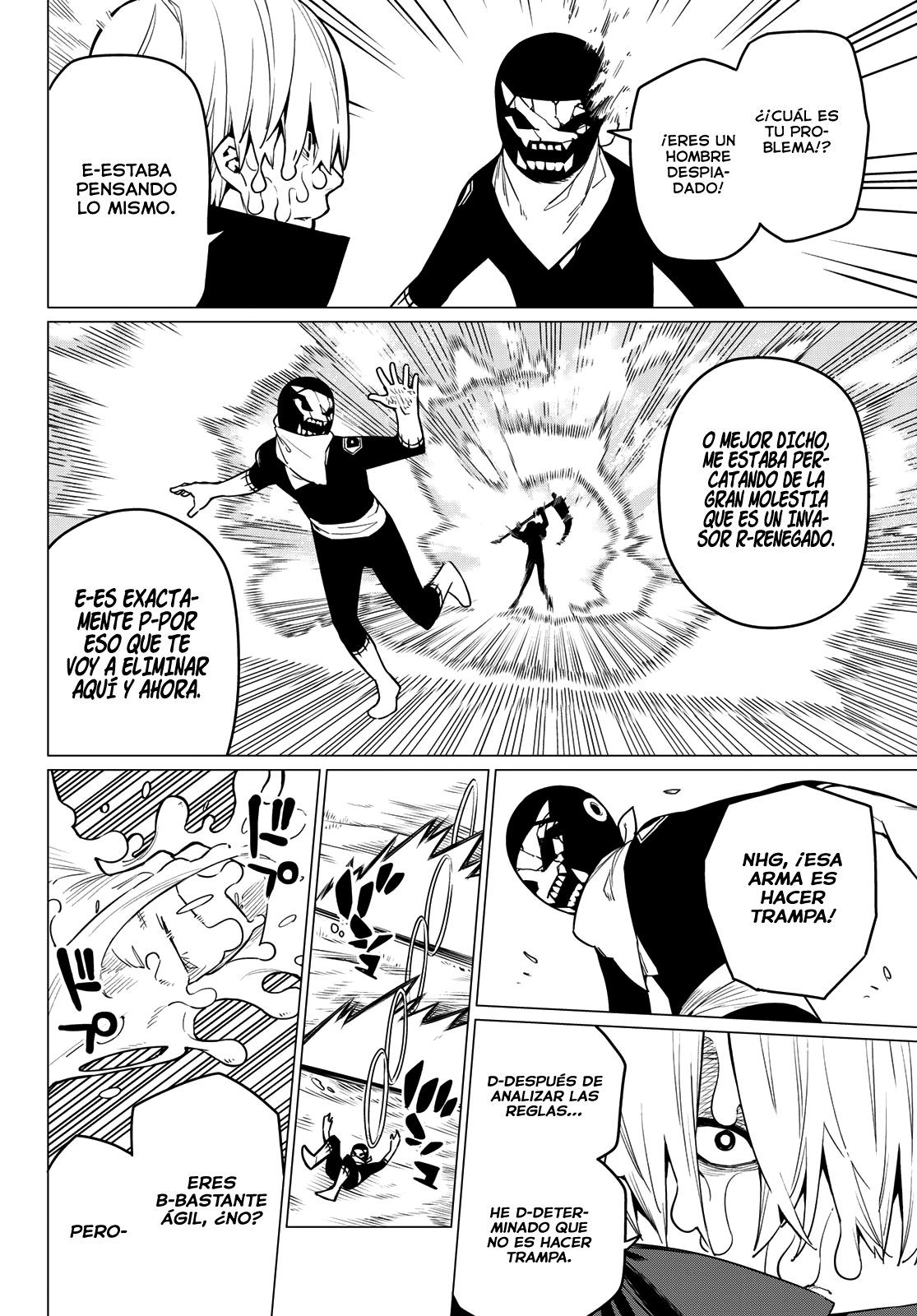 Sentai Daishikkaku Capitulo 10: El poder de los sentimientos. página 8
