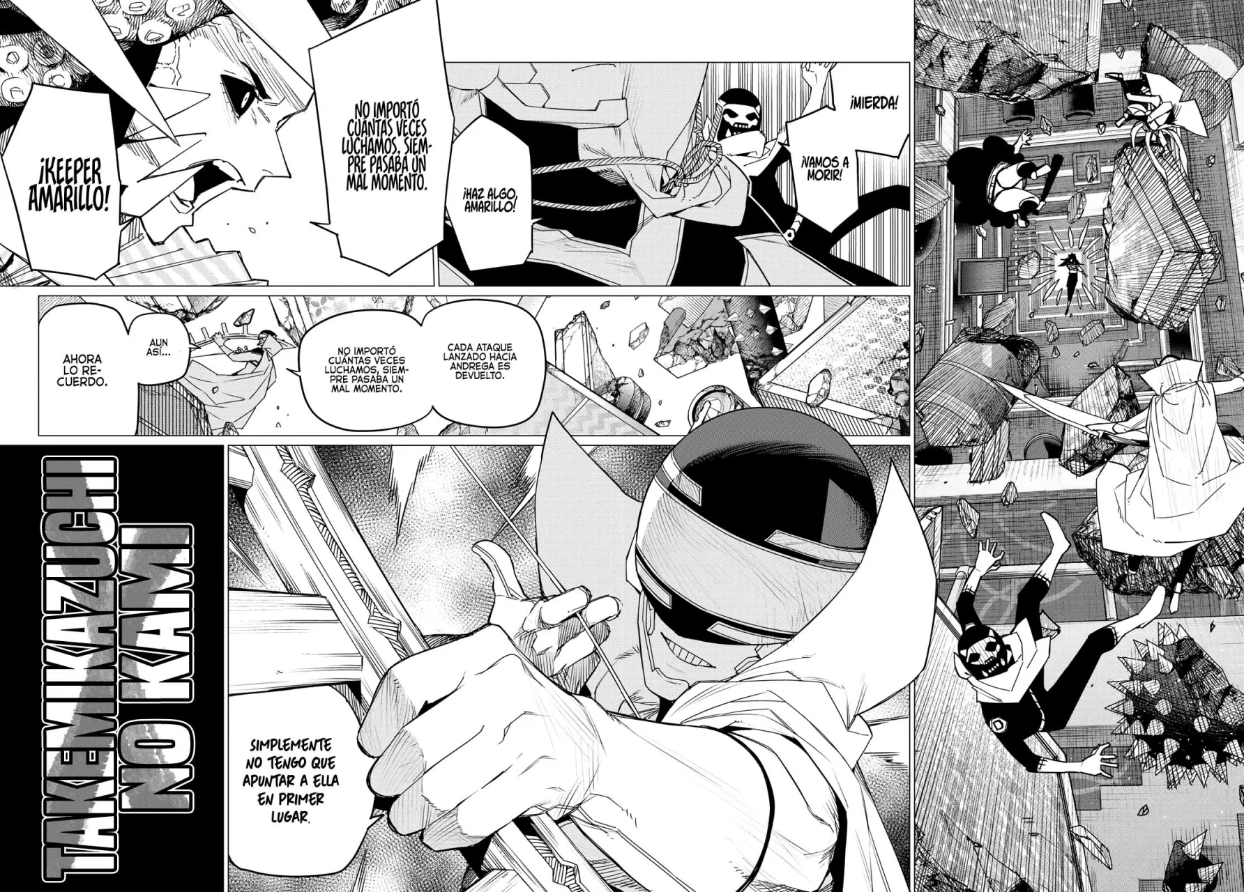 Sentai Daishikkaku Capitulo 100: Batalla de tres frentes, parte 6 página 13