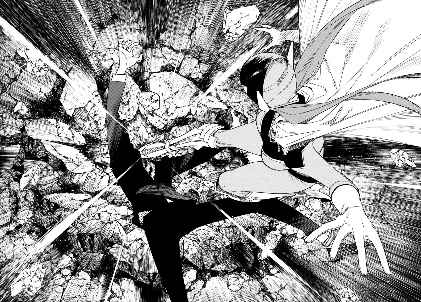 Sentai Daishikkaku Capitulo 100: Batalla de tres frentes, parte 6 página 8