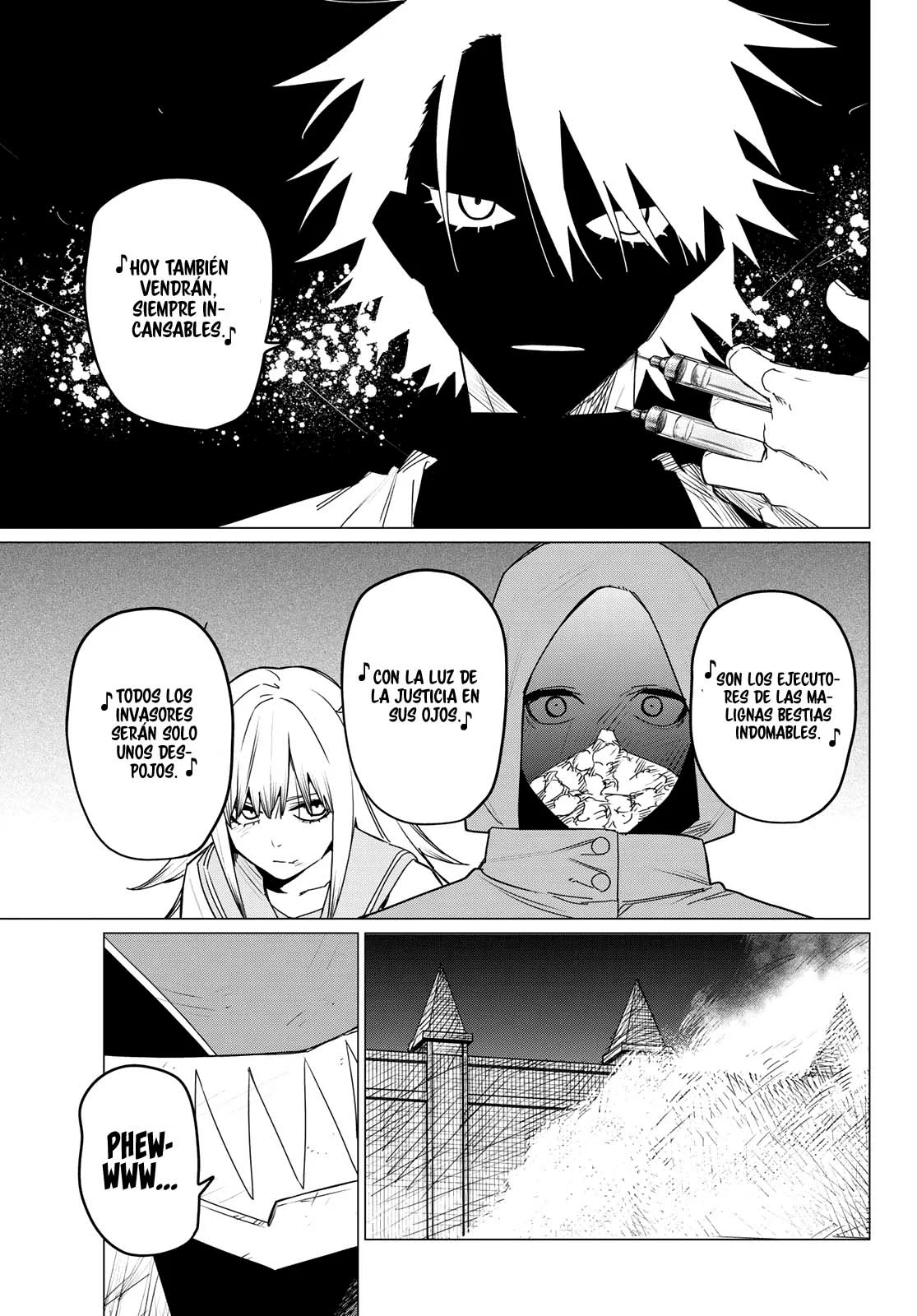 Sentai Daishikkaku Capitulo 101: Batalla de tres frentes, parte 7 página 14